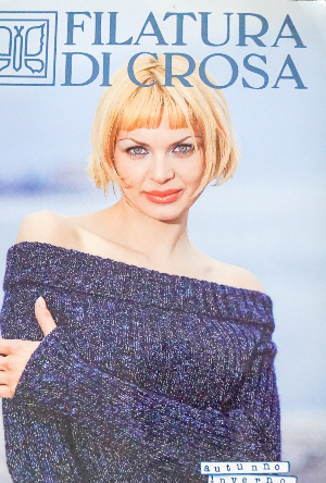 Shop Copy Filatura Di Crosa  20 Easy To Knit Designs W/Embellishments Autumn 1999/2000 